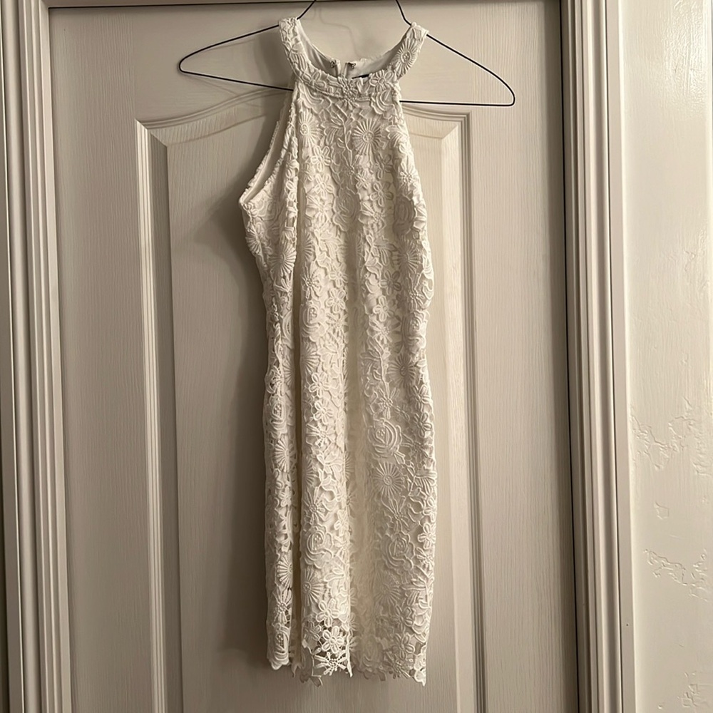 White lace Dress